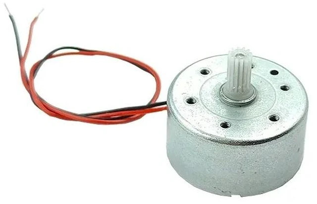 Main image of Generic for RF-300C Micro 300 Motor DC 3V 6V 9V 12V 7200RPM Mini Mute 24mm Round Spindle Motor 2mm Shaft DIY Solar Power Hobby Toy Fan Model
