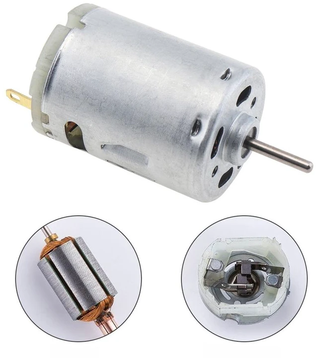Main image of Generic for RS385 DC Motor 12/24V 15000RPM Remote Control Car Electric Motors with Carbon Brush for Toy Model And Household Appliances