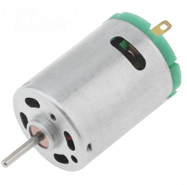 Main image of Generic for R380 6-24V DC Motor 24000RPM High Speed Micro Motor Metal Stainless Steel Motor for DIY Toys Hair Drier Mini Fan Small Appliance
