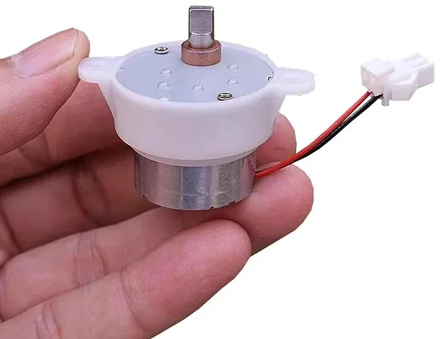 Main image of Generic for Micro Mini 300 Gearbox Gear Motor DC 6V-12V 15RPM Slow Speed Large Torque Dual Flat Shaft DIY Electric Valve Hobby Toy Model
