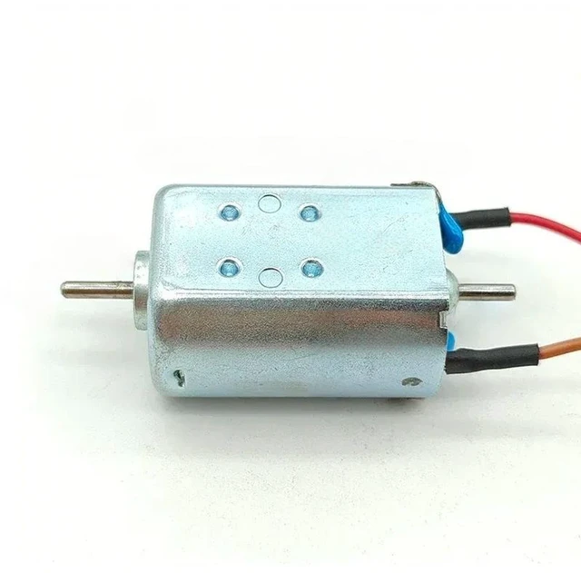 Main image of Generic for High Speed DC Electric Motor 6V 9V 12V 18V 24V 24000RPM Carbon Brush Dual 2mm Shaft 24mm for DIY RC Car Train Hobby Toy Model