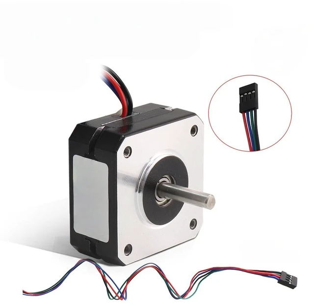 Main image of Generic for Nema17 Stepper Motor 20mm 1A 16N.cm 42 Short step motor 4-Lead 17HS08-1004S for CNC Extruder 3D Printer motor