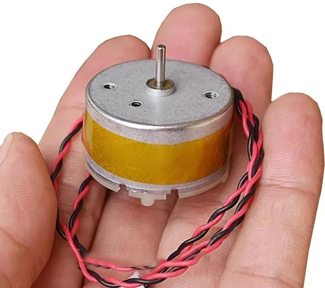 Main image of Generic for RF-500TB-12560 DC 6V-12V 5400RPM Micro 32mm Diameter Round Spindle Motor Precious Metal Brush DIY Sweeper Robot Fragrance Alarm