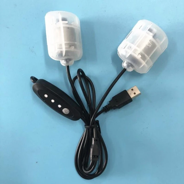 Main image of Generic for DC5V USB Vibrating Dual Motors 3 Speed Regulator Massage Device Frog Breeding Vibration Motor Waist Belt Parts with 1.1m Cable