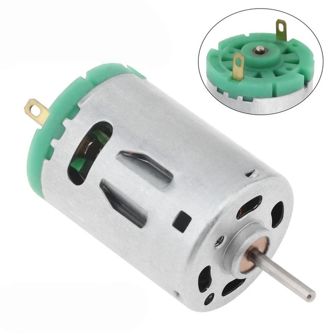 Main image of Generic for R380 DC Motor 6-24V 24000RPM High Speed Micro Motor Metal Stainless Steel Motor for DIY Toys Hair Drier Mini Fan Small Appliance