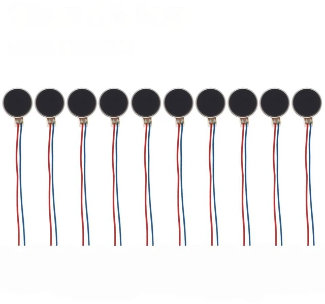 Main image of Generic for 10pcs 10mmx3.4mm Mini Vibration Motor DC 3V 10000RPM Micro Vibration Motor for Mobile Phone Tablet Computer Household Appliance