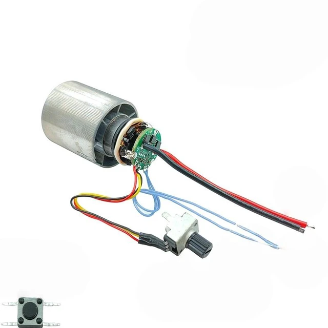 Main image of Generic for DC 7.4V 130,000RPM Brushless Motor DC 7.4 - 8.4V 220W Ultra-high Speed BLDC 3-Phase CNC Aluminum Alloy Impeller Ducted DIY Fan