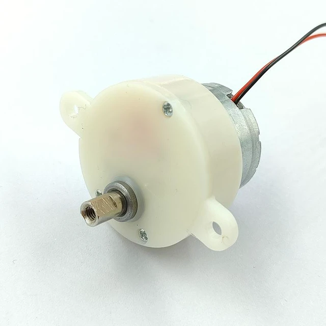 Main image of Generic for Micro 300 Gear Motor DC 3V 6V 9V 12V 18RPM-76RPM Mini 32mm Plastic Gearbox Gear Reduction Motor DIY Stage Lights Toy Model