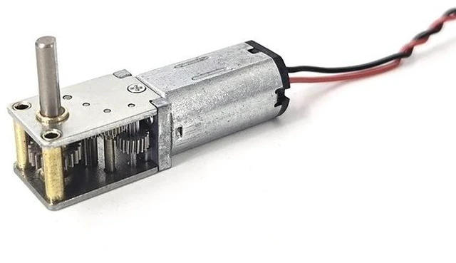 Main image of Generic for Mini N30 Full Metal Gearbox Gear Motor DC 3V-6V 5V 10RPM Slow Speed Large Torque Reduction Motor Right Angle D-shaft Car Robot