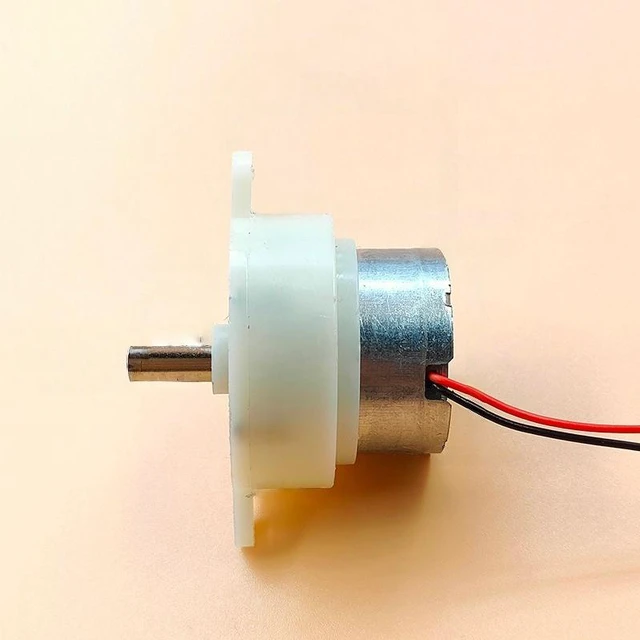 Main image of Generic for Micro 300 Plastic Gearbox Gear Motor DC 3V-12V Slow Speed 10RPM-40RPM Mini 32MM Reduction Motor with Large Torque for Robotics