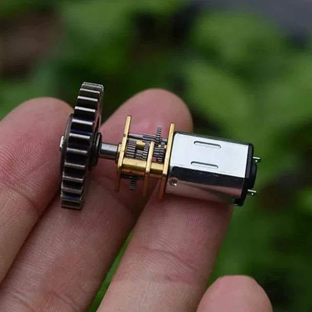 Main image of Generic for GA12-N20 Mini Full Metal Gearbox Gear Motor DC 3V 5V 6V 69RPM Slow Speed Large Torque Gearbox Reduction Motor DIY Robot Car
