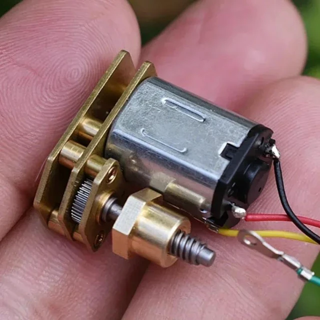 Main image of Generic for Mini Linear N20 Full Metal Gearbox Gear Reducer Motor with Driver Nut DC 3V-4.2V 3.7V 130 RPM Slow Speed for Fingerprint Lock