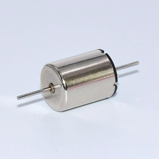 Main image of Generic for 1215 12mm*15mm Small Mini Coreless Dual Shaft Axis DC Motor 6V 9V 12V 17000rpm High Speed RC Rail Train Engine