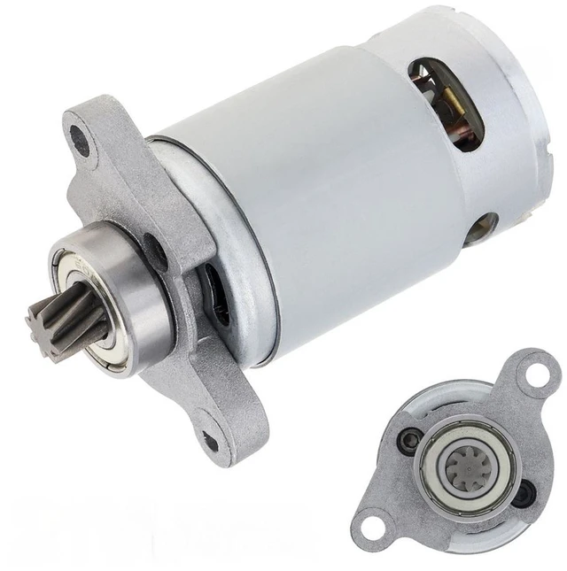 Main image of Generic for 8 Teeth RS550 DC Motor High Power Reciprocating Saw Motor Helical Teeth Gear for Electric Saber Saw Handheld Cutting