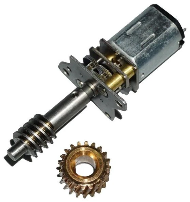 Main image of Generic for 3v 6v DC N20 Mini Micro Metal Gear Motor 3mm Shaft Worm Gear Reduction Motor Model Aircraft Folding Landing