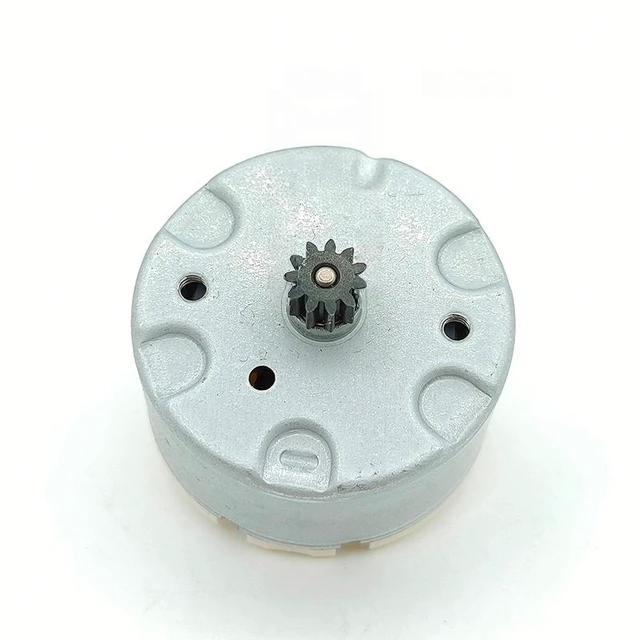 Main image of Generic for Standard RC500-KN/12500 Mini 500 Motor DC 6V 9V 12V 5800RPM Micro 32mm Diameter Round Spindle Motor 11T Gear for Sweeper Robot