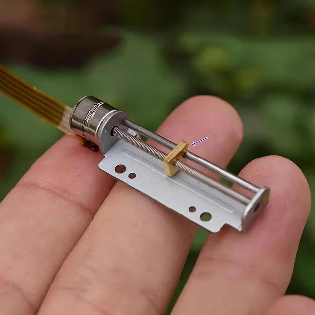 Main image of Generic for Mini Tiny 8MM 2-Phase 4-Wire Linear Stepper Motor Stepping Motor Precision Lead Screw Shaft Metal Slider Nut Moving Block