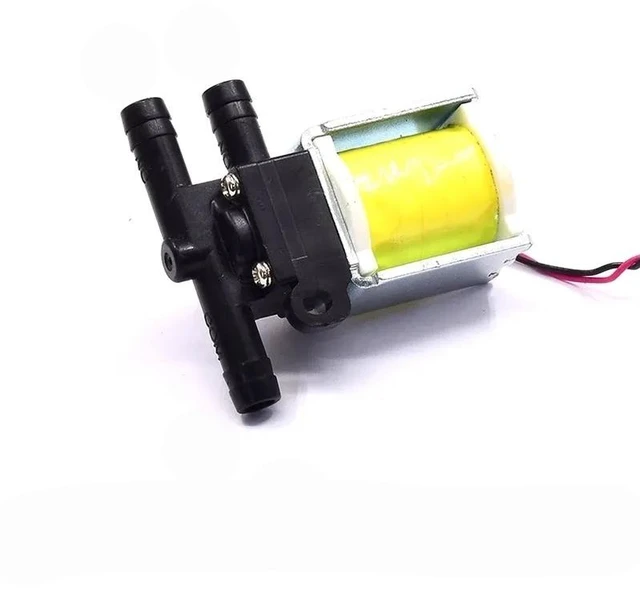 Main image of Generic for DC 12V 2-Position 3-Way Small Mini Electric Solenoid Valve CJWV16 Water Air Flow Control Valve DIY Home Sweeper Robot Cleaner