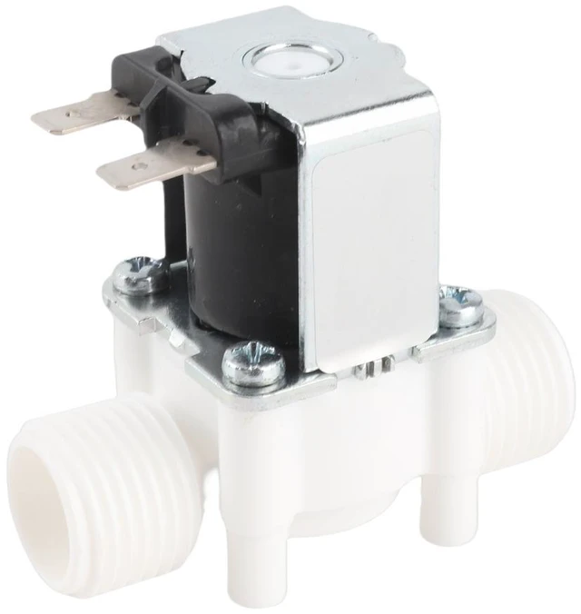 Main image of Generic for 12V G1/2" NC Plastic Electrical Inlet Solenoid Water Valve for Water Dispense Normally Closed Solenoid Valve