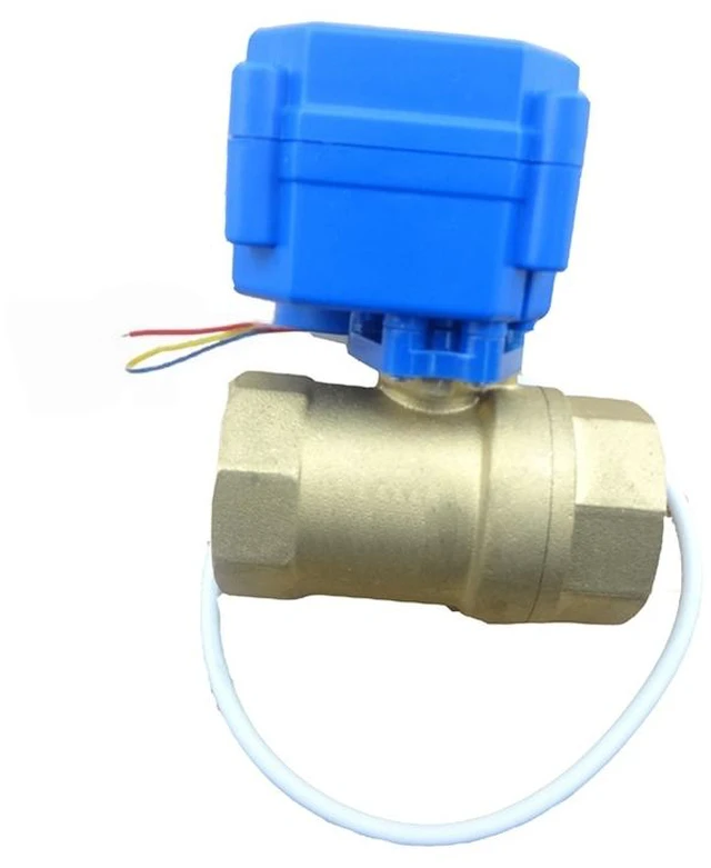 Main image of Generic for Misol 1pcs of Motorized ball valve brass, G3/4" DN20 BSP reduce port, 2 way, CR02, electrical valve