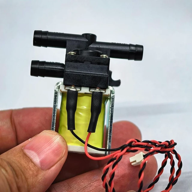 Main image of Generic for CJWV16-3A12A DC 12V Mini 2-Position 3-Way Solenoid Water Valve Flow Control Switch for Sweeper Floor carpet Cleaner