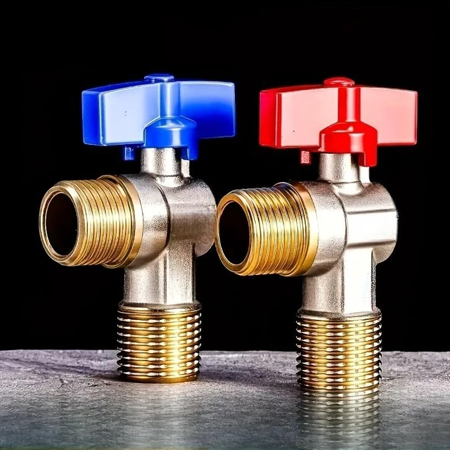 Main image of Generic for 2Pcs Upgraded Copper Ball Valve Leakproof Full Opening Smooth Flow Water Shutoff Valve Home Industrial Pipeline Use