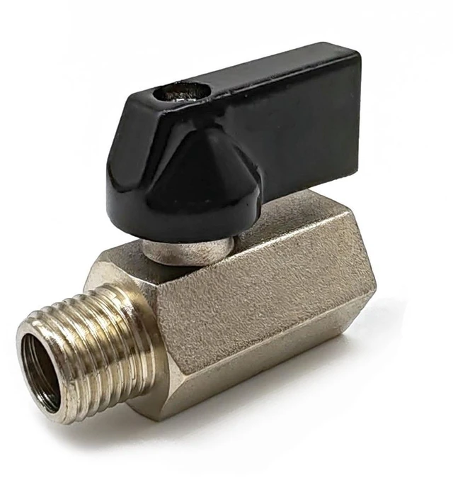 Main image of Generic for Mini Handle Ball Valve With BSPT 1/4 Male To Female Thread Ballvalve For Air Compressor Water Gas Oil Shut On/Off Valve