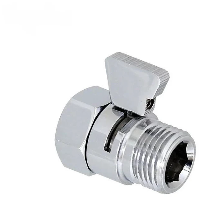 Main image of Generic for Bagnolux High Quality Wholesale Promotion Brand Polished Chrome Shower Head Shut-Off Valve Brass with Brass Handle