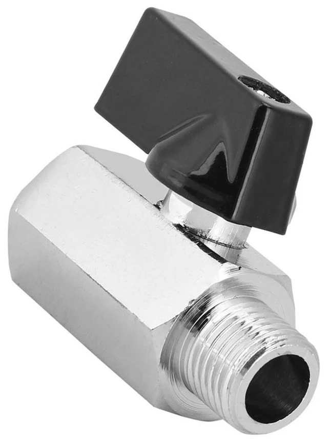 Main image of Generic for Durable G1/4 Threads Brass Mini Ball Handle Design Mini Size Ball Valve Cooling Valves Water Cooling System