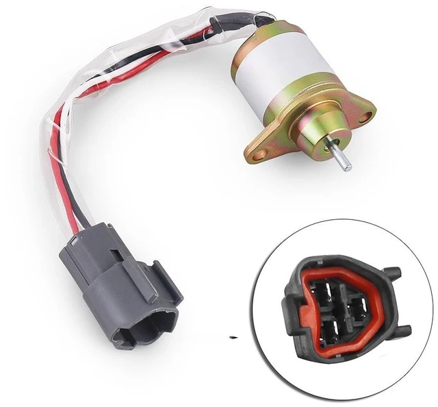 Main image of Generic for 1503ES-24S5SUC12S Fuel Shutoff Solenoid Valve 24V For 3TNV88-BPTB2 Engine Stop Solenoid