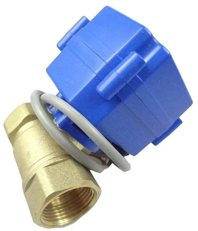 Main image of Generic for motorized valve brass, G1/2" DN15, 2 way, CR05, electrical valve, motorized ball valve