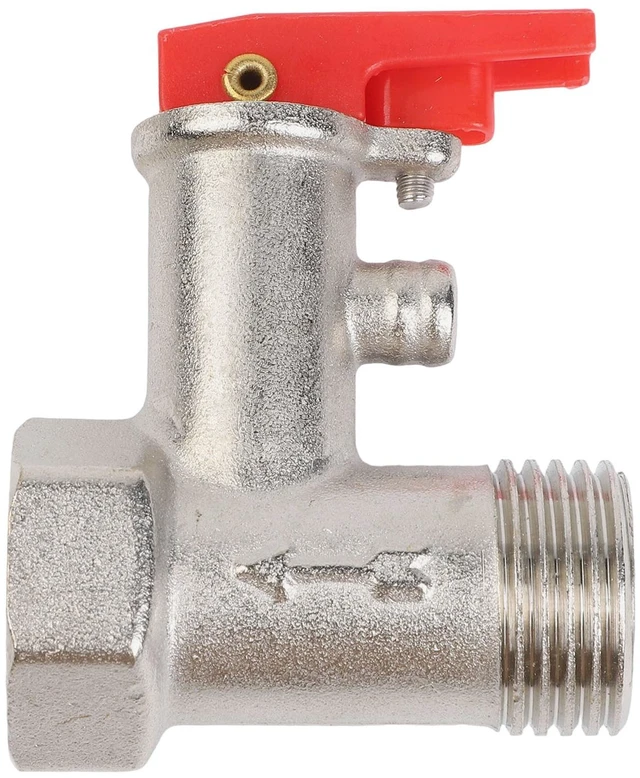 Main image of Generic for 1Pcs Electric Water Heater Safety Valve Pressure Relief Valve Boiler 1/2Inch Threads Brass Adjustable Safety Check Valve