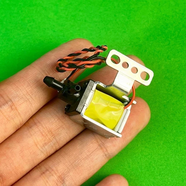 Main image of Generic for DC 12V 2-Way Electric Solenoid Valve Normally Open Mini Air Water Gas Flow Control Valve for DIY Robot