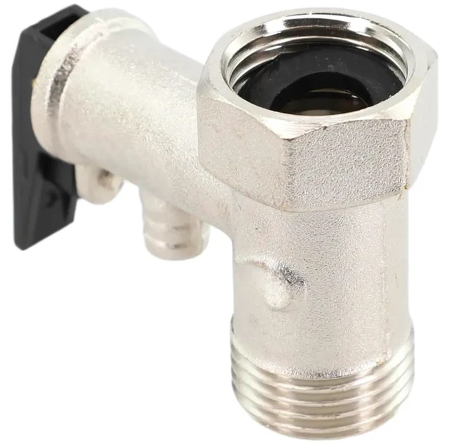 Main image of Generic for Safety Valve Pressure Relief Valve Boiler 1/2Inch Threads Electric Water Heater Safety Valve Brass Adjustable Pressure Reducing