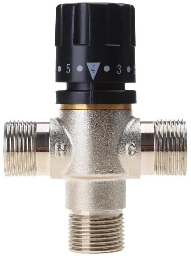 Main image of Generic for 3-Way DN20 Thermostatic Mixing Valve 3/4 Inch Solar Water Heater Valve Regulating Temperature Control Valve