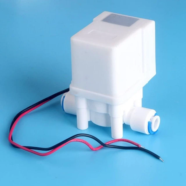 Main image of Generic for Water Purifier Solenoid Valve 1/4" 6.5mm Quick Connect DC24V 300cc 18s Automatic Flushing RO Water Reverse Osmosis System