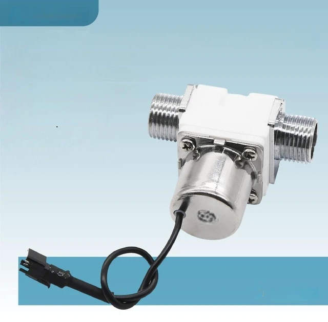Main image of Generic for 4.5V DC Latching Solenoid Water Valve 1/2 Inch Male Thread Inline Bistable Pulse Control Battery Powered Garden Irrigation Use