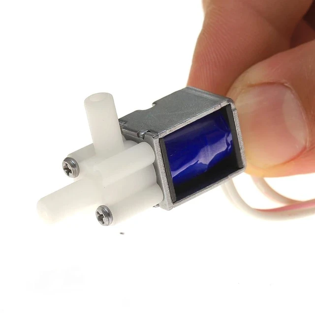 Main image of Generic for Normally Closed DC12V N/C Miniature Electromagnetic Solenoid Air Valve DC Small Electric Exhaust Valve 2 Position 2-way Valve