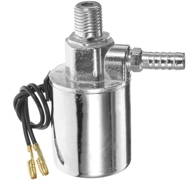 Main image of Generic for Electric Solenoid Valve Heavy Duty 12V 24V 14 Inch Barb Fitting for Train Truck Air Horn Air System Solenoid Valve