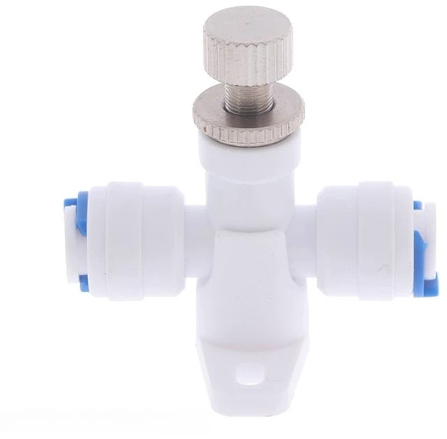 Main image of Generic for {QTG333} 1/4" Hose RO Water Flow Adjust Valve Regulator Waterflow Control Valve