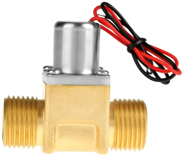 Main image of Generic for DC 4.5V 1/2" Electric Solenoid Valve Water Flow Pulse Electromagnetic Valve Brass Solenoid Valve