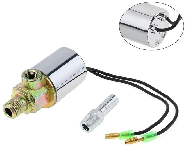 Main image of Generic for Universal 12 / 24V Solenoid Heavy Duty Electric Valve 1/4" NPT for Train Truck Air Horn Kits