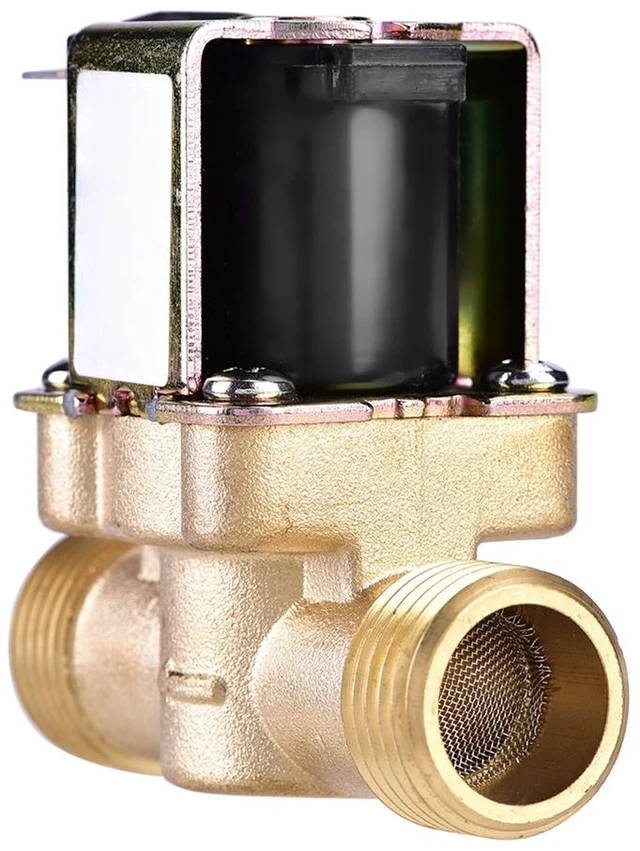 Main image of Generic for 1/2" AC 220V Normally Closed Brass Electric Solenoid Magnetic Valve For Water Control AC Water Valve Electric Valve Water Valve
