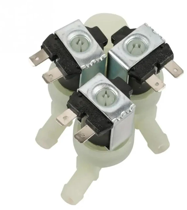 Main image of Generic for 1PC For Drum Washing hine Water Inlet Valve AC220V Three-Way Solenoid Valve Replacement Normal Electric Solenoid Valve