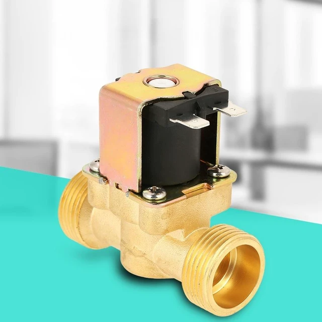 Main image of Generic for Electric Magnetic Valve Electric Valve NC Solenoid Valve DC12V G3/4 Normal Closed Brass Electric Solenoid Valve for Water