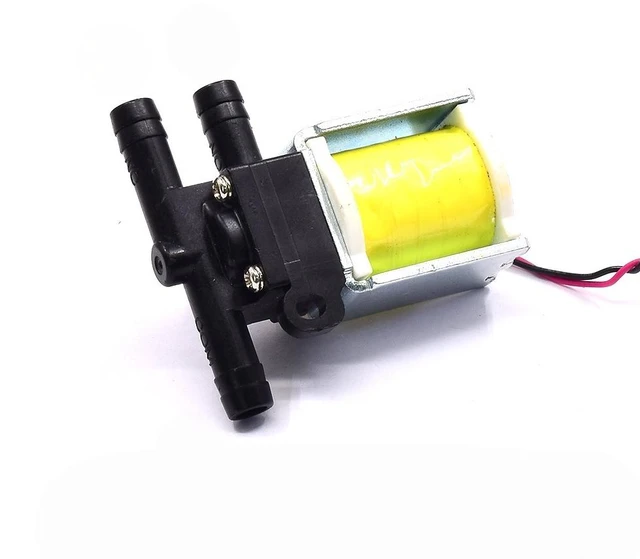 Main image of Generic for DC 12V Micro 2-Position 3-Way Port Solenoid Valve Air Water Valve Flow Control Switch for Sweeper Robot Floor carpet Cleaner
