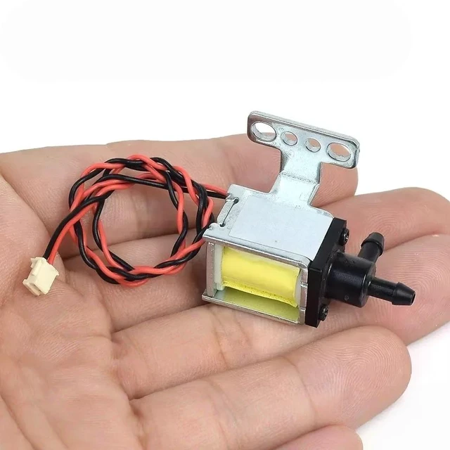 Main image of Generic for Micro Electric Solenoid Valve DC 12V 2-Way Normally Open Mini Air Water Valve Air Gas Water Flow Control Valve DIY Sweeper Robot