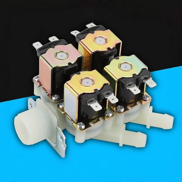 Main image of Generic for 12V DN20 G3/4" 1 in 4 out Plastic Electromagnetic Valve Normally Closed Water Drain Valve N/C Solenoid Valve Solenoid Valve