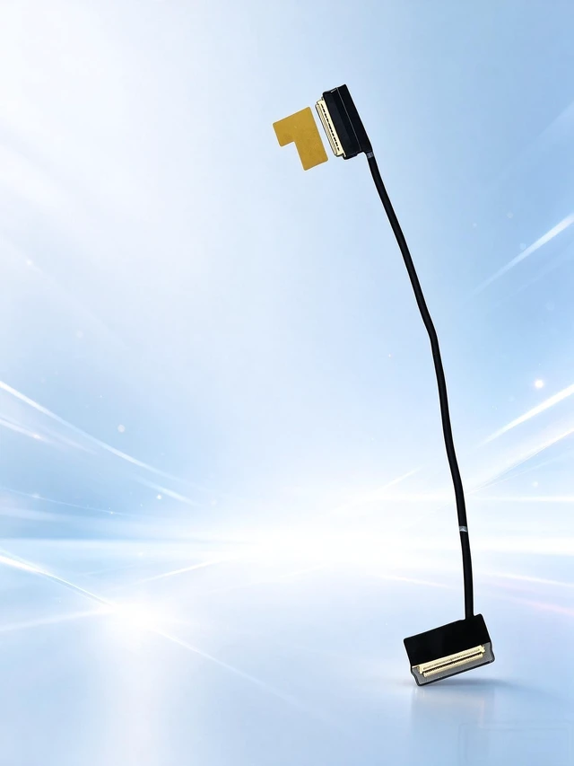 Main image of For EDP FHD LCD LED Touch Display Cable For T490 T495 P43S FT490 Laptop 02HK989