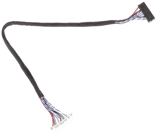 Main image of For B*1PCS Universal 20Pin DF19-20-D8 1ch Signal 8 Bit LCD Screen Driver Board Line LVDS Screen Cable 1mm Pin Pitch 250mm